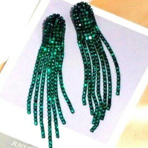 Green Earrings Jewelry